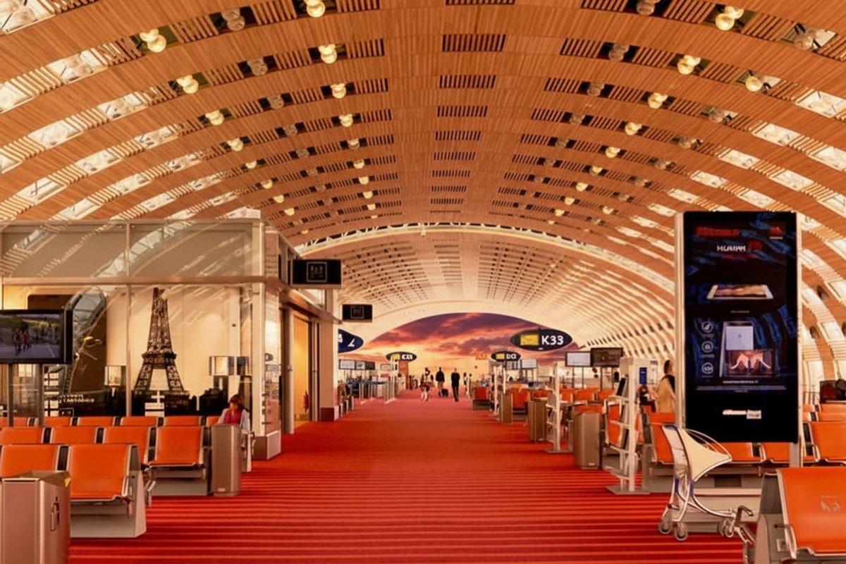 Cdg Orly Airport To Paris view